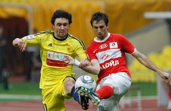 Russian Football Premier League. Spartak Moscow vs. Anzhi