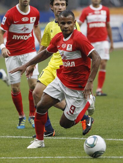 Russian Football Premier League. Spartak Moscow vs. Anzhi