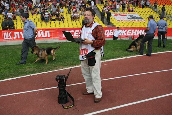 Russian Football Premier League. Spartak Moscow vs. Anzhi