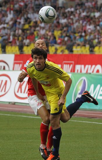 Russian Football Premier League. Spartak Moscow vs. Anzhi