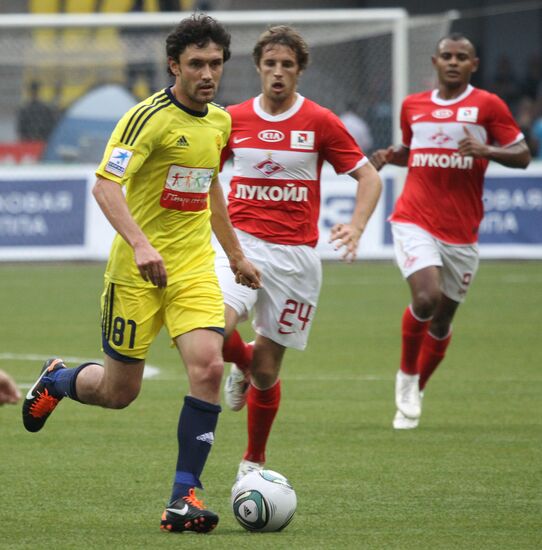 Russian Football Premier League. Spartak Moscow vs. Anzhi