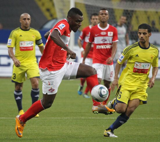 Russian Football Premier League. Spartak Moscow vs. Anzhi