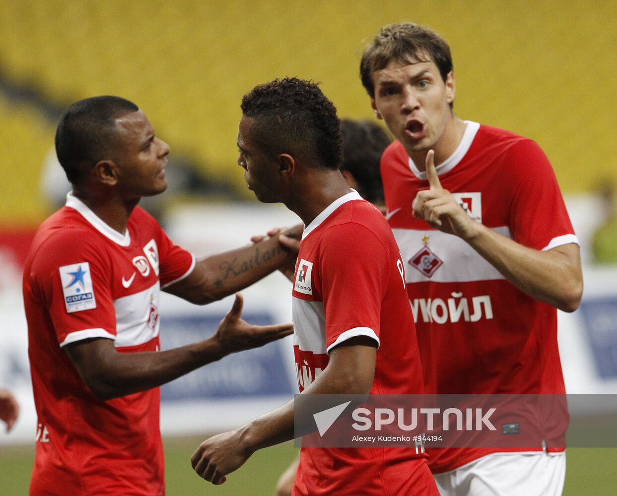 Russian Football Premier League. Spartak Moscow vs. Anzhi