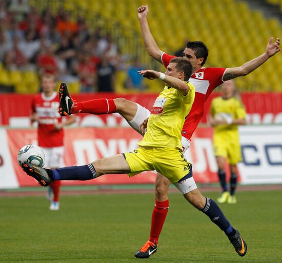 Russian Football Premier League. Spartak Moscow vs. Anzhi