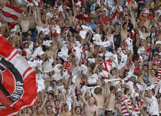 Russian Football Premier League. Spartak Moscow vs. Anzhi