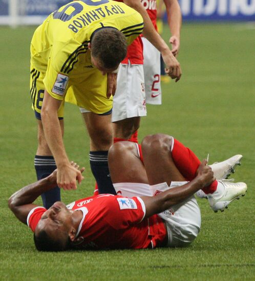 Russian Football Premier League. Spartak Moscow vs. Anzhi