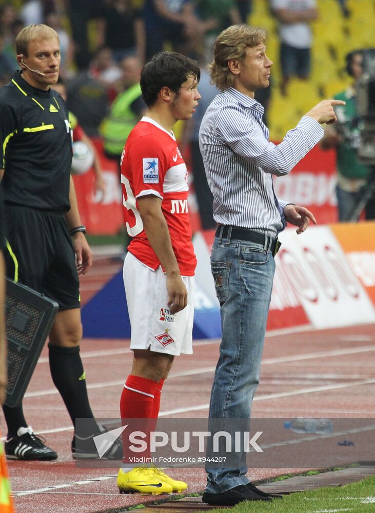 Russian Football Premier League. Spartak Moscow vs. Anzhi