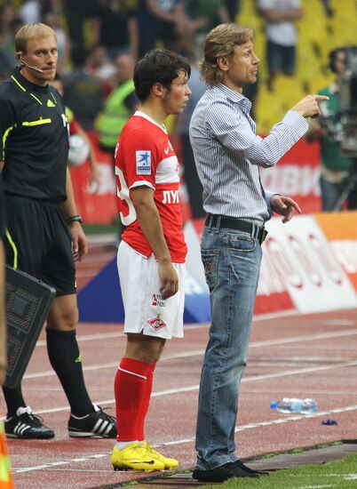 Russian Football Premier League. Spartak Moscow vs. Anzhi