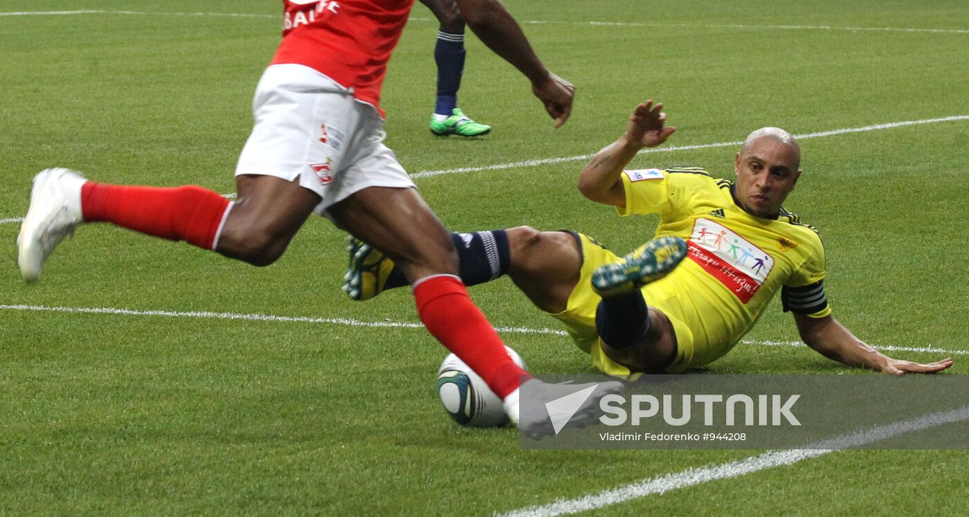 Russian Football Premier League. Spartak Moscow vs. Anzhi