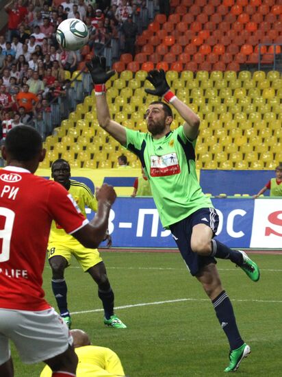 Russian Football Premier League. Spartak Moscow vs. Anzhi