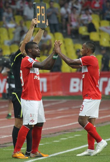Russian Football Premier League. Spartak Moscow vs. Anzhi