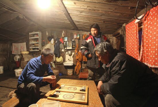Walrus hunt, Chukotka