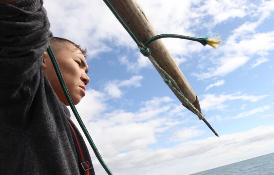 Walrus hunt, Chukotka
