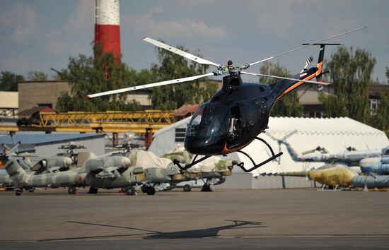 Presentation of light versatile helicopter MI-34C1