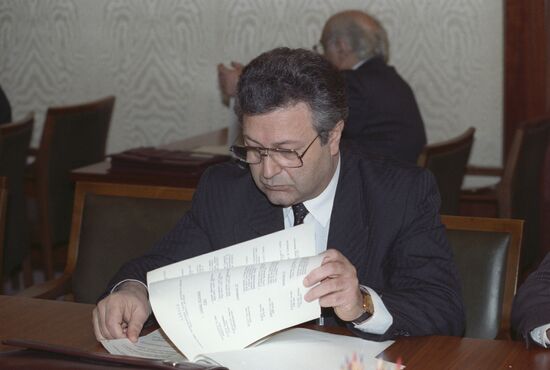 Azerbaijani President Ayaz Mutalibov