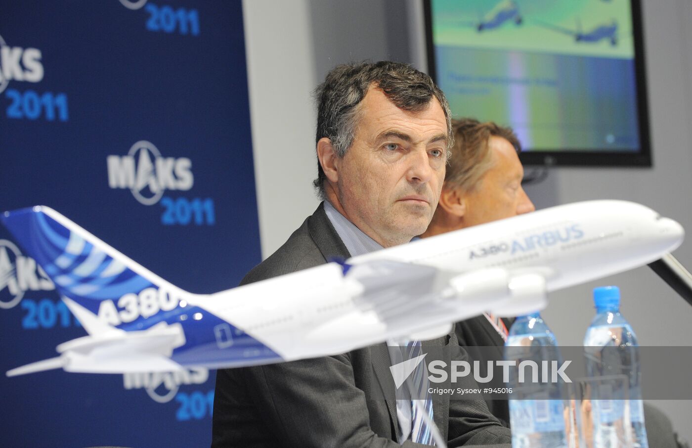 Airbus senior managers hold news conference