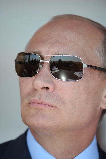 Vladimir Putin visits International Aviation and Space Show