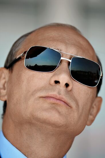 Vladimir Putin visits International Aviation and Space Show