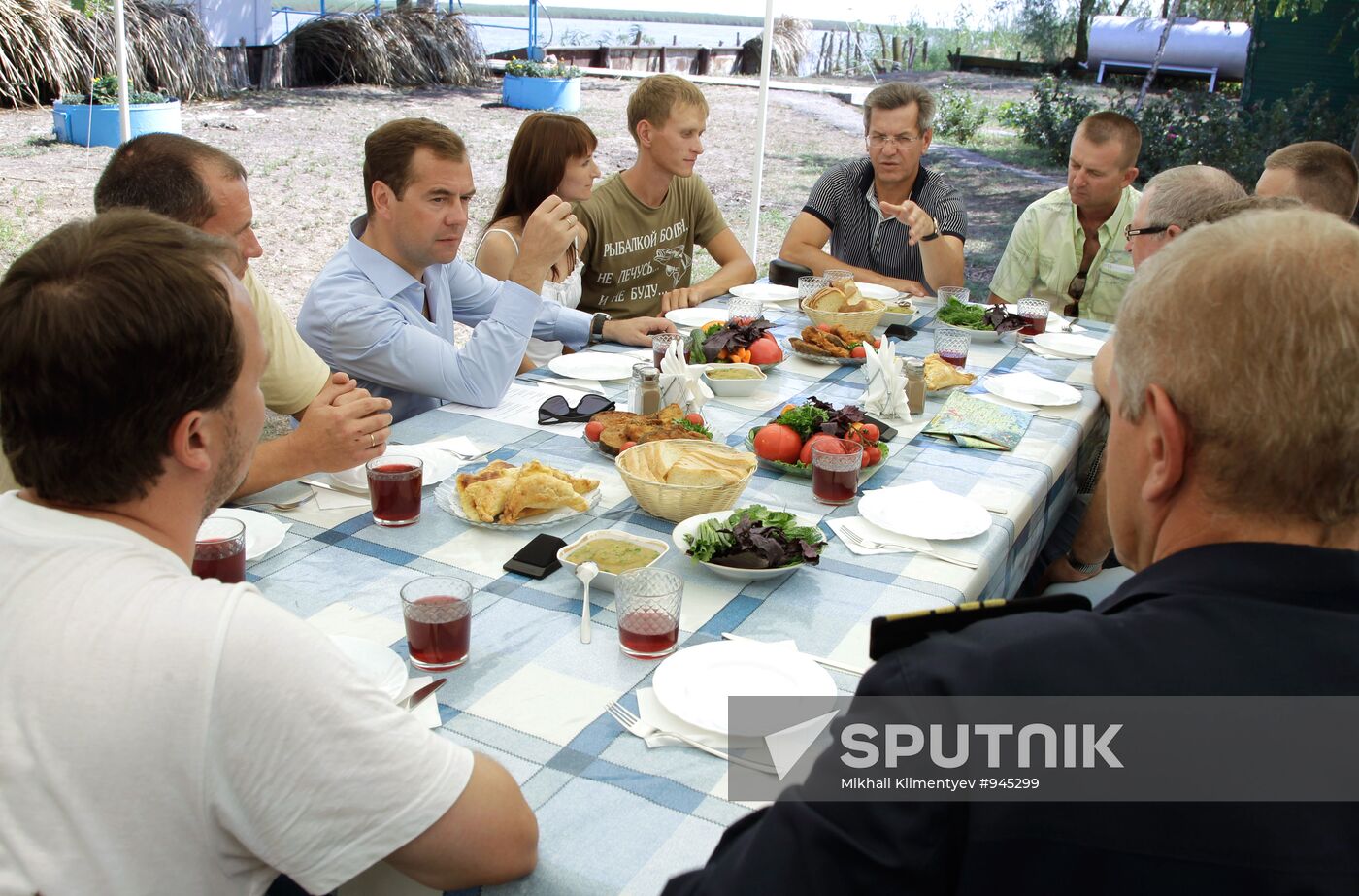 Dmitry Medvedev's working trip to Astrakhan