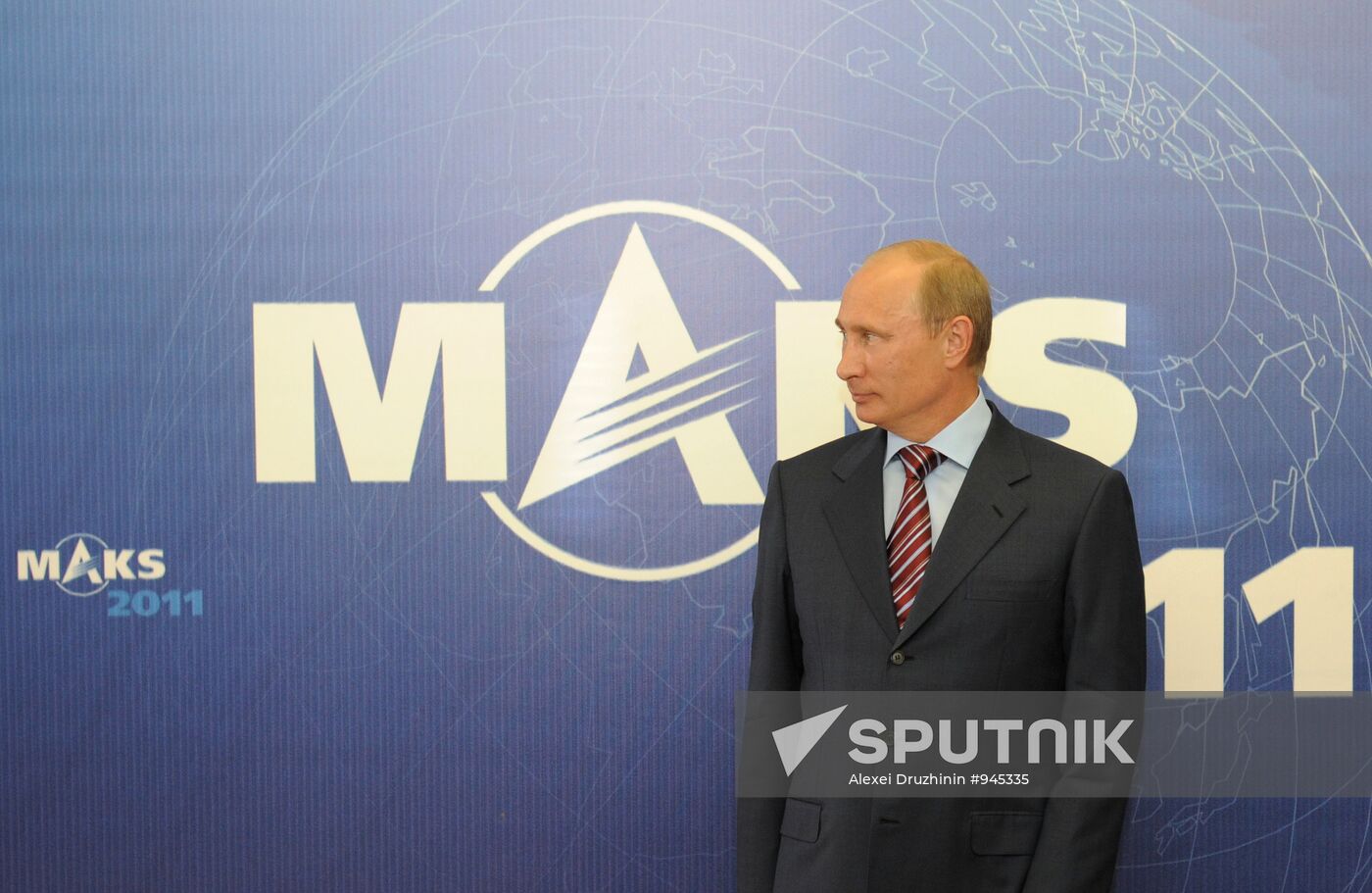 Vladimir Putin attends MAKS international air show