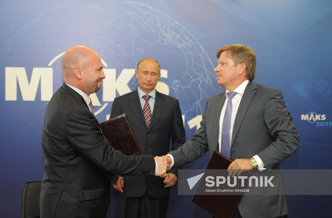 Vladimir Putin visit Air Show in Zhukovsky