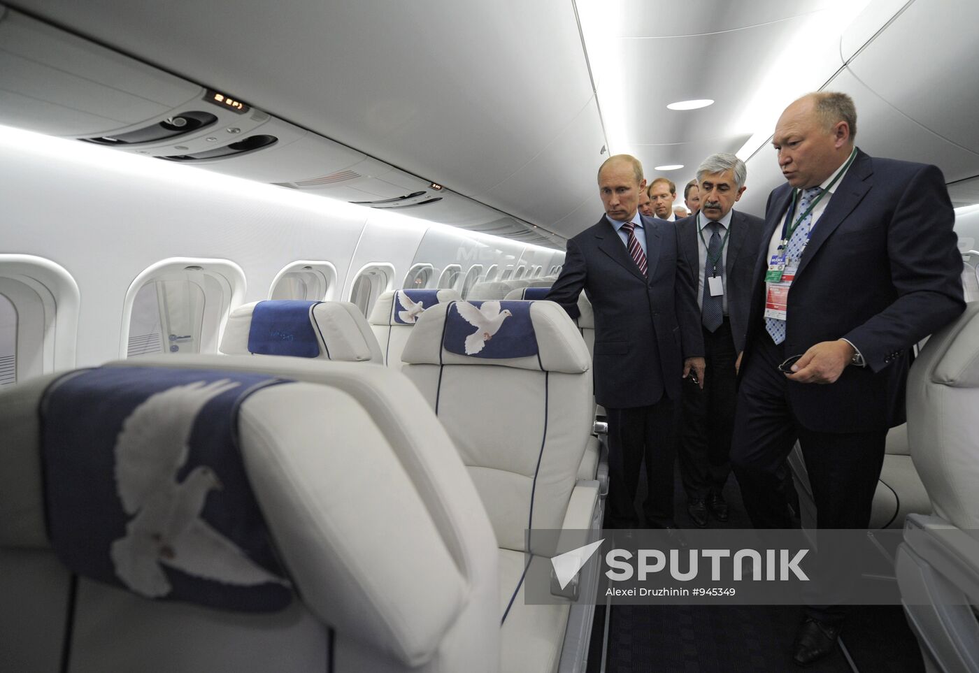 Vladimir Putin attends MAKS international air show in Zhukovsky
