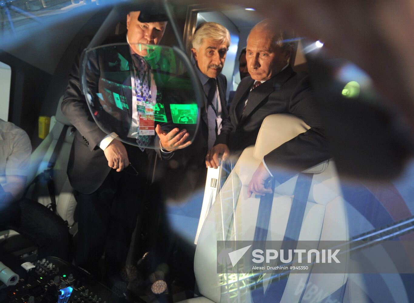 Vladimir Putin attends MAKS international air show in Zhukovsky