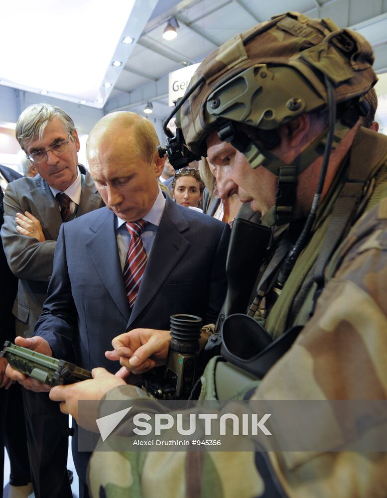 Vladimir Putin attends MAKS international air show in Zhukovsky