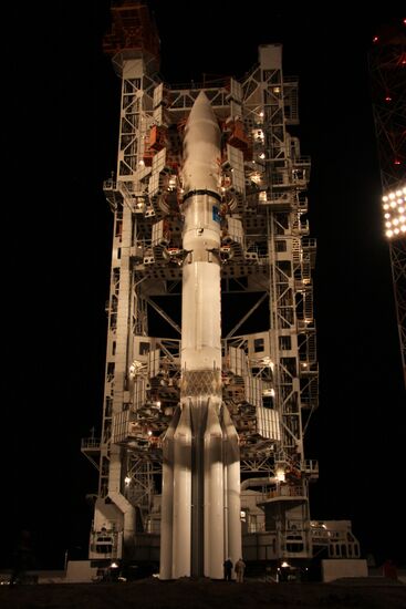 Proton-M missile with Russian Express AM-4 sattelite launched