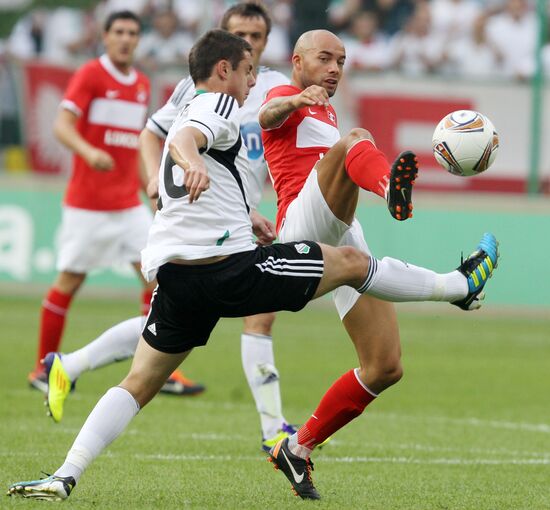 Football European League. Match "Legia" - "Spartak"