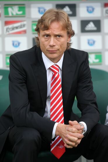 Football European League. Match "Legia" - "Spartak" (Moscow)