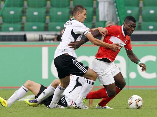 Football European League. Match "Legia" - "Spartak" (Moscow)