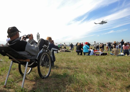 MAKS-2011 International Aviation and Space Show. Day four