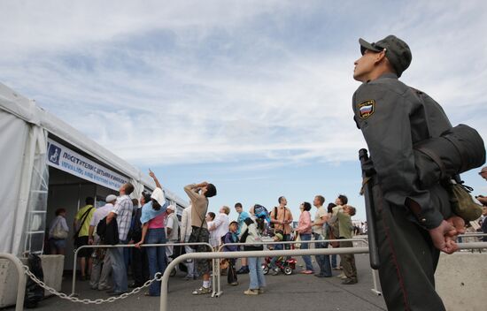 MAKS-2011 International Aviation and Space Show. Day four