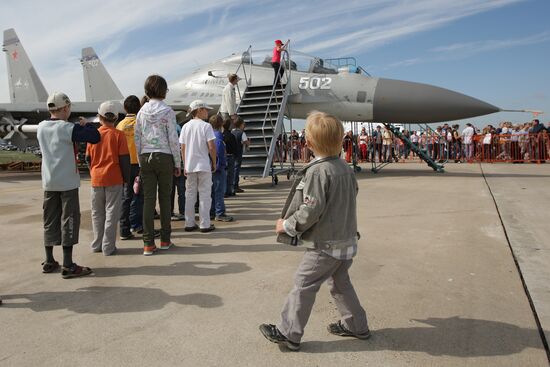MAKS-2011 International Aviation and Space Show. Day four