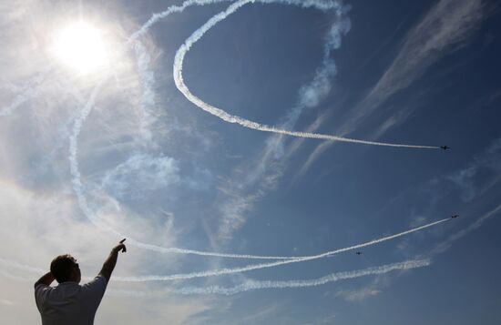 MAKS-2011 international air show. Day 4