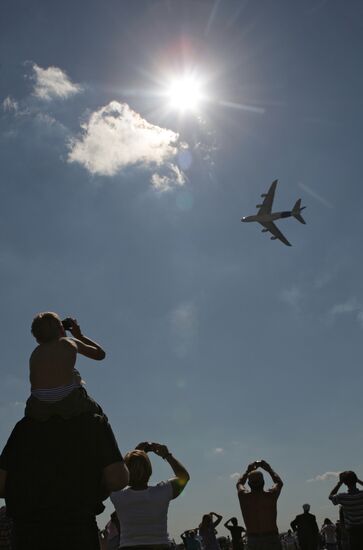 MAKS-2011 international air show. Day 4