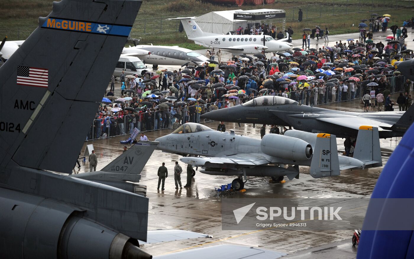 MAKS-2011 10th International Aviation and Space Show. Day 5