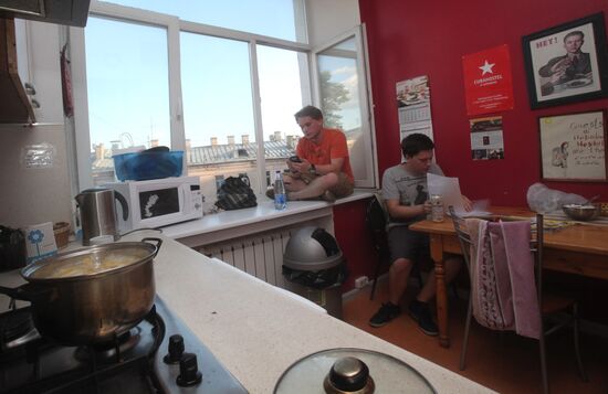 Napoleon hostel in Moscow