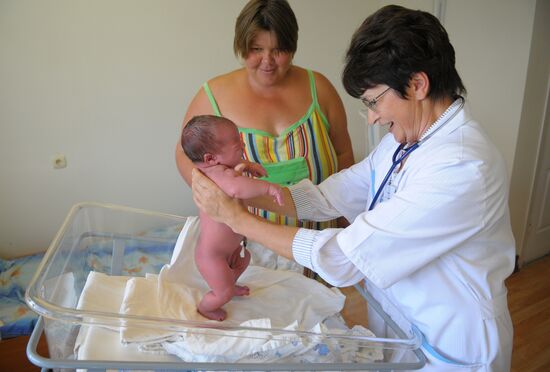 Work in rural hospital of Chelyabinsk region