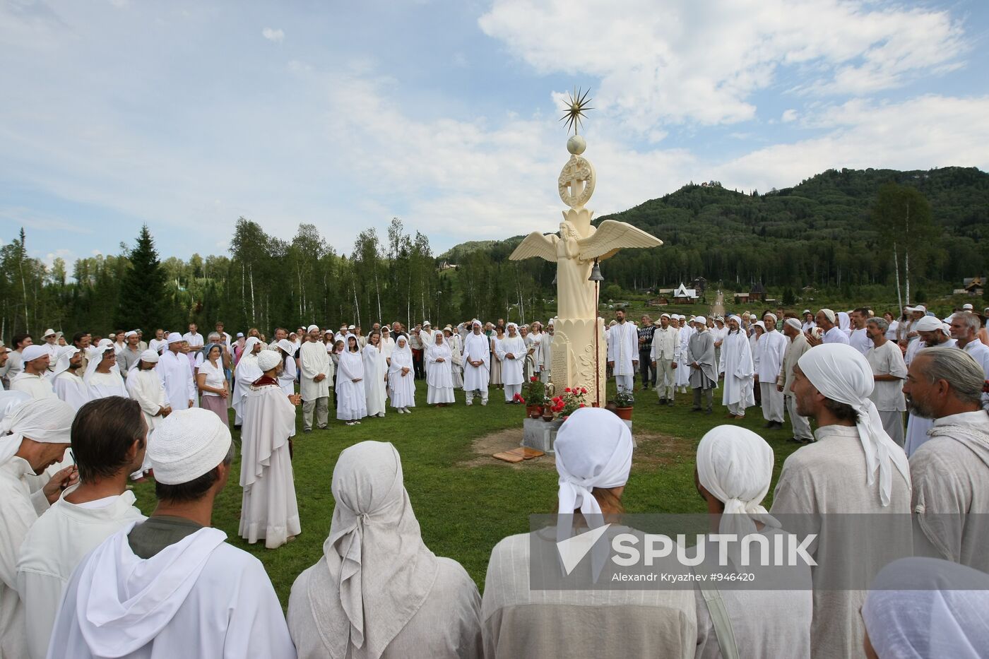 "Vissarion Community" in Krasnoyarsk region