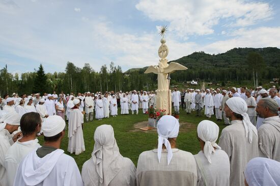 "Vissarion Community" in Krasnoyarsk region
