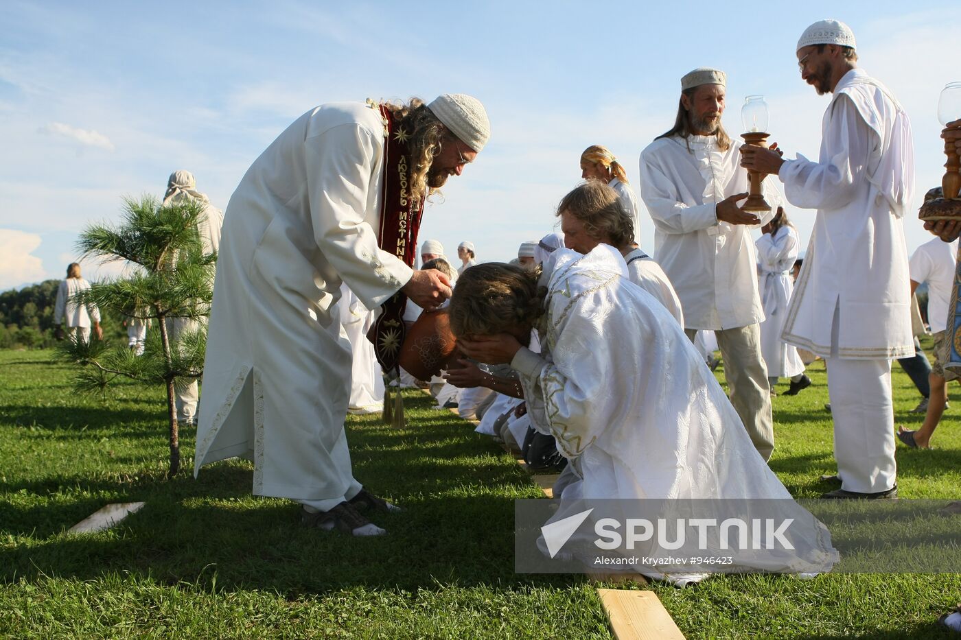 "Vissarion Community" in Krasnoyarsk region