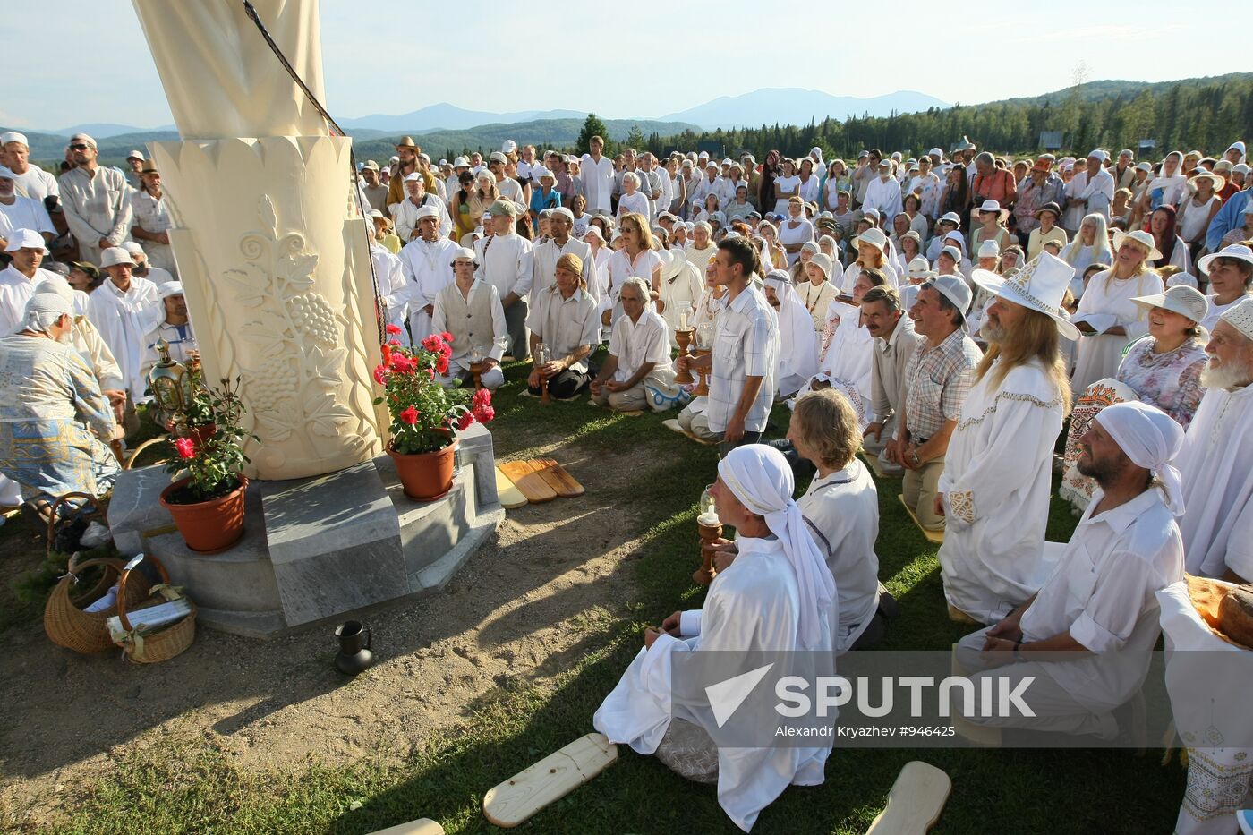 "Vissarion Community" in Krasnoyarsk region