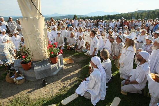 "Vissarion Community" in Krasnoyarsk region