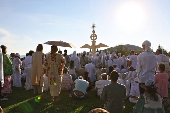 "Vissarion Community" in Krasnoyarsk region