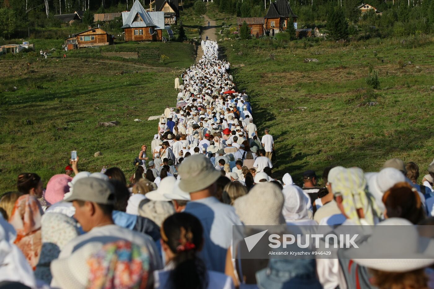 "Vissarion Community" in Krasnoyarsk region
