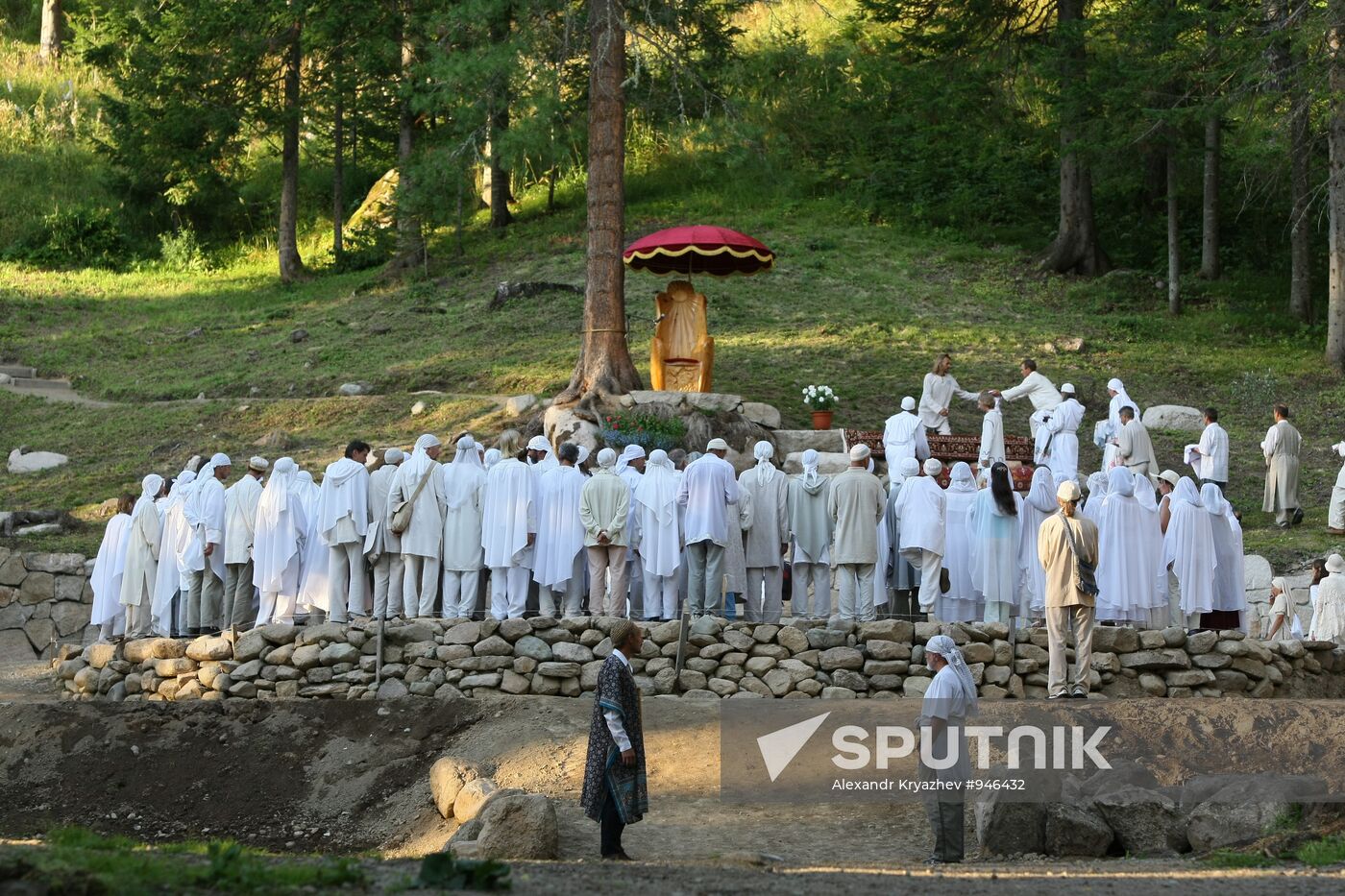 "Vissarion Community" in Krasnoyarsk region