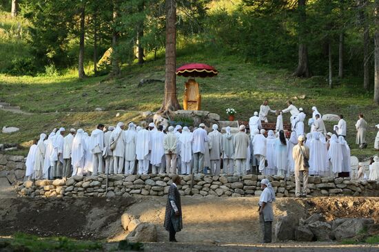 "Vissarion Community" in Krasnoyarsk region