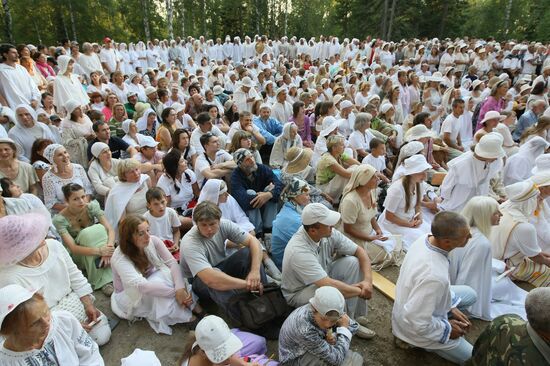 "Vissarion Community" in Krasnoyarsk region